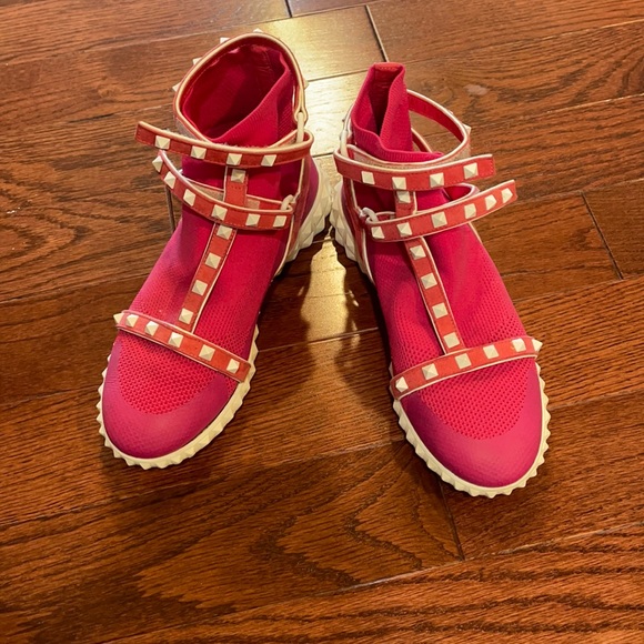Valentino Shoes - Valentino high top sneakers size 38.5 fits US 8.5